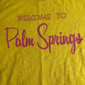 J Crew Welcome To Palm Springs T Shirt